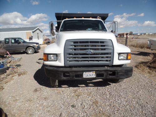 Ford F Series No CDL Dump Truck, Takeuchi Midi Excavator, Towmaster Trailer pkg