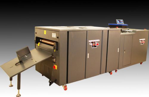 Tec lighting uv coater 30&#034; with feeder for sale