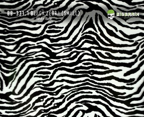 3 m (10 ft) Zebra Hydrographics Film 100 cm Free Ship Big Brain Hydro