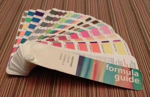 PANTONE COLOR FORMULA GUIDE 1999 COATED &amp; UNCOATED