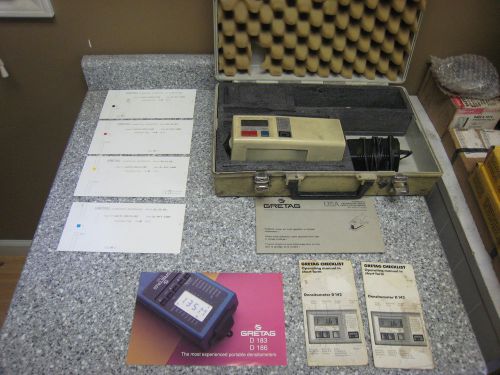 Gretag Densitometer Model D-142 Used D-142-3