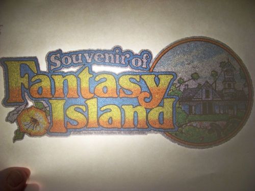 &#034;Fantasy Island&#034;  Transfer (Iron-on heat transfer only)