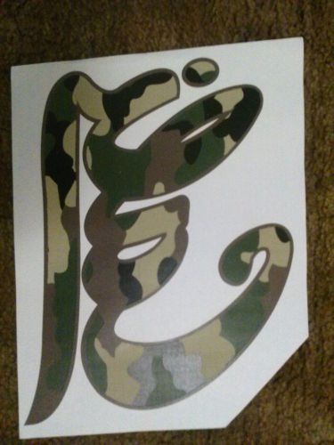 CALI CAMO LOGO HEAT TRANSFERS 5 PACK HEAT PRESS TRANSFERS