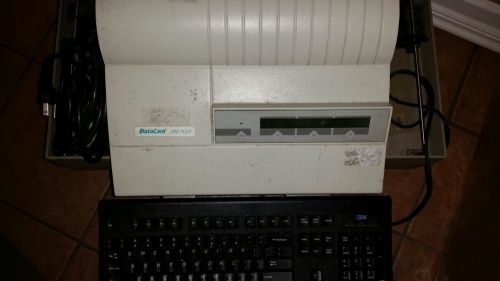 DATACARD  280 PLUS EMBOSSER ID/CREDIT CARD PRINTING MACHINE TESTED WORKS!!