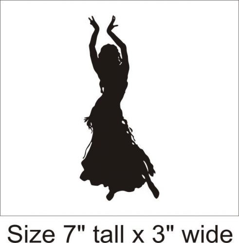 Classical Dance Kathak Funny Car Vinyl Sticker Decal Truck Bumper - 1187 B