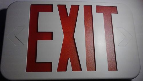 Slimline led exit sign for sale