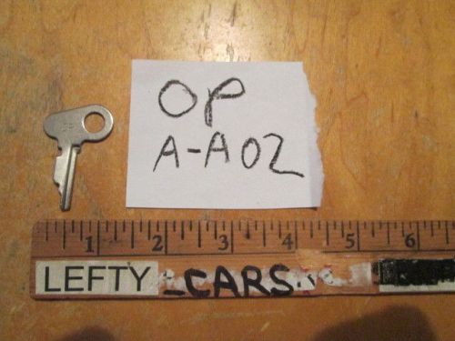 1 CASIO Cash Register OP A-A02 METAL CUT KEY - USED!