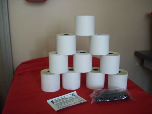 ALLIANCE IMAGING PRODUCTS ITEM # 3728 10 ROLLS 2 PLY WHITE CANARY 7/16&#034; CORE