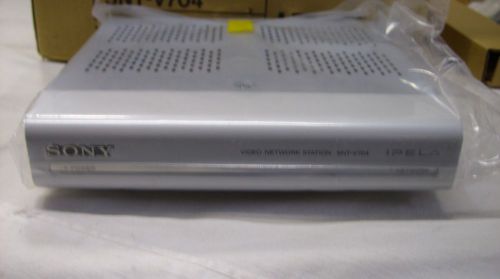 SONY IPELA VIDEO SURVEILLANCE SERVER ENCODER NETWORK STATION SNT-V704  *NEW*