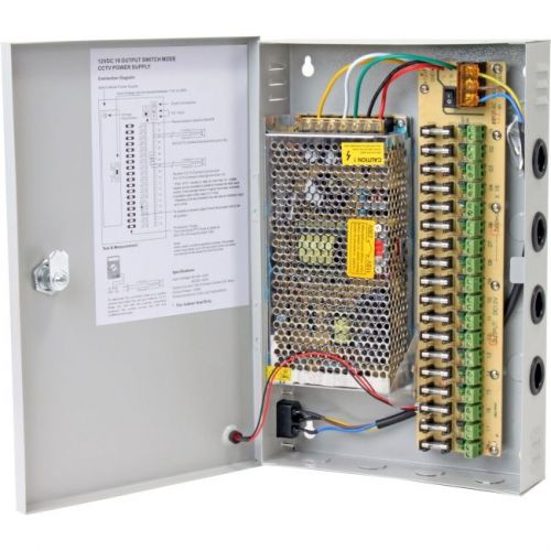 DIGITAL PERIPHERAL SOLUTIONS QS1018 Q-SEE Q-SEE 18 CAM PWR DIST PANEL