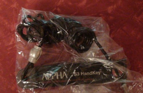 ALPHA S3 HAND KEY WITH SWIVEL LANYARD