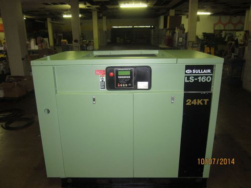 2007 SULLAIR LS160-100H ROTARY SCREW AIR COMPRESSOR