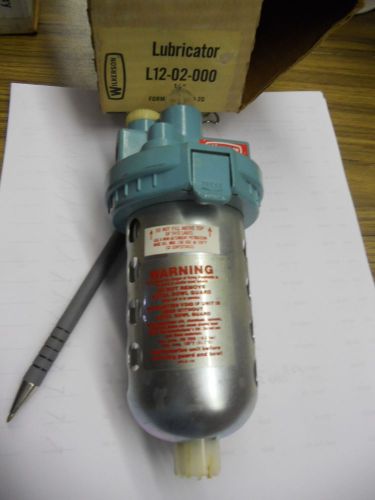 NIB Wilkerson 1/4&#034; Lubricator  In-Line, Metal Box, NEW L12-02-000