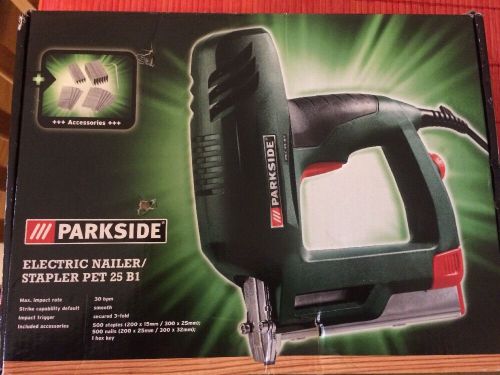 Parkside Electric Nailer/ Stapler Pet 25 B 1