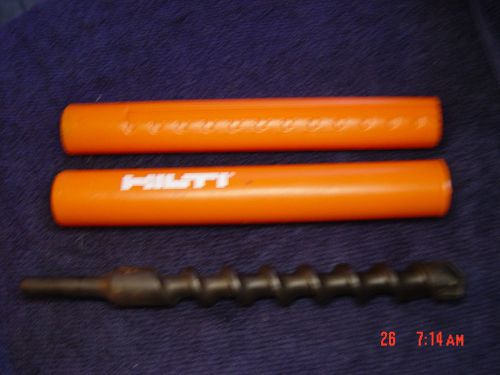 NOS HILTI BIT TE 3/4&#034; x 8&#034; SDS PLUS MASONRY CARBIDE BIT MADE IN USA with tube