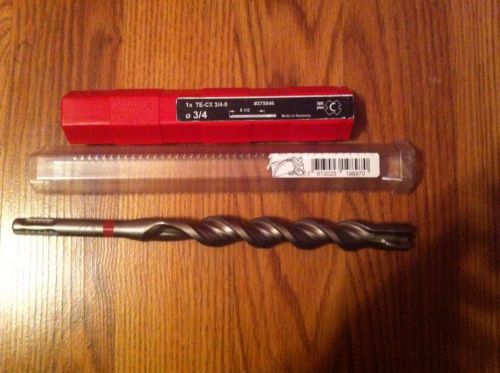 Hilti Bit Drill Masonry 3/4 In 8 In Carbide