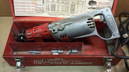 Milwaukee Heavy Duty Rotary Hammer 5350 No Reserve!!