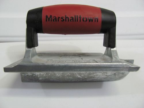 NEW MARSHALLTOWN 835D Zinc Hand Groover 6&#034;  X 4-3/8&#034; Depth 1&#034; DuraSoft Handle