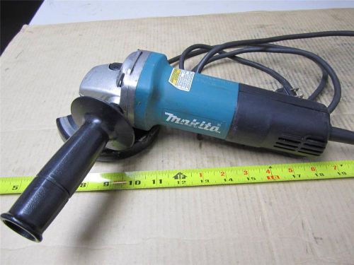 MAKITA 9557PB  4 1/2&#034; ANGLE SANDER GRINDER PADDLE STYLE TRIGGER MECHANIC&#039;S TOOL