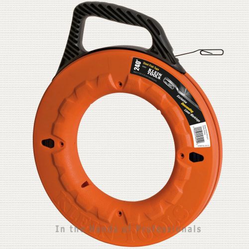 Klein Tools 56004 Fish Tape 240-Feet Depth finder High Strength 1PC &lt; NEW