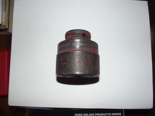 Snap-on 2&#034; Inch 3/4&#034; Drive Impact Socket