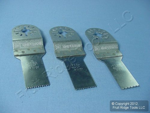 3 Imperial Blades 3/4&#034; Wood Drywall Plastic Cutting Oscillating Saw Blades