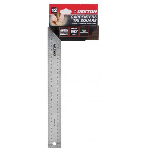 Dekton Bevel Square 12&#034; Professional Measuring Measure Tools Workshop Trade Diy