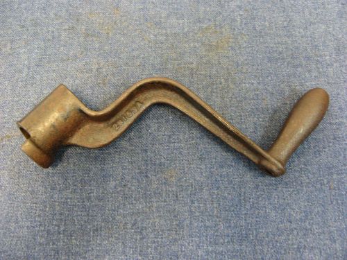 ORIGINAL FULLER AND JOHNSON HIT MISS GAS ENGINE STARTING CRANK  # 2N153A  NICE