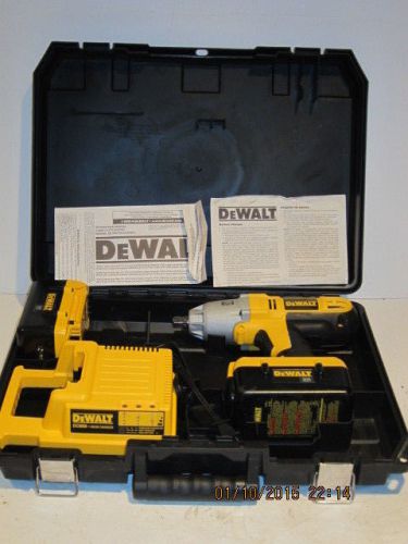 DeWALT DC800KL 36V 1/2&#034; High Torque Impact Wrench Driver KIT,NANO LITHIUM,F/SHIP