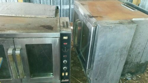 Vulcan double convection oven gas