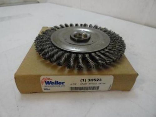 37563 New In box, Weiler 3H523 Knot Wheel Brush 5&#034;