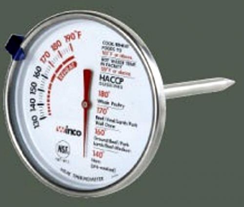 1pc dial meat thermometer 130 to 190 f commercial food preparation new for sale