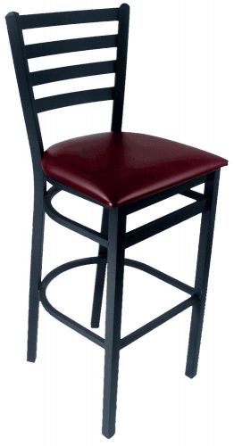 New Lima Commercial Ladder Back Metal Restaurant Bar Stool