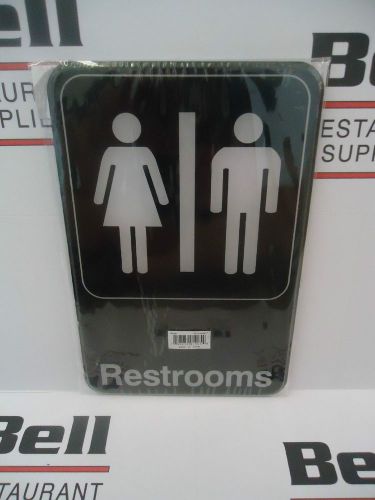 *NEW* 6&#034; x  9&#034; Sign - RESTROOMS