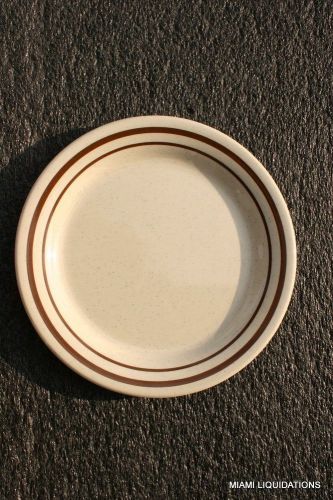 11x TH Arcadia 9&#034; Round Dinner Plate Melamine Thunder AD109AA  Ironstone/Brown