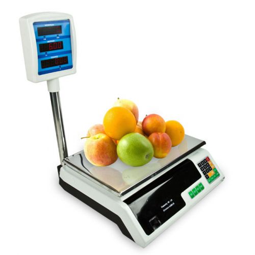 Digital scale 60lb food platform display tower produce deli market commercial for sale