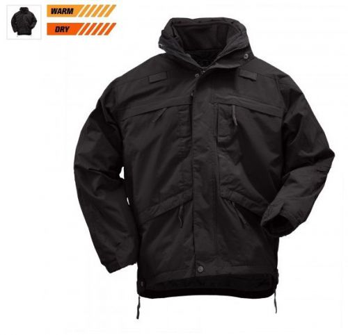 5.11 tactical 3-in-1 parka / color: black for sale