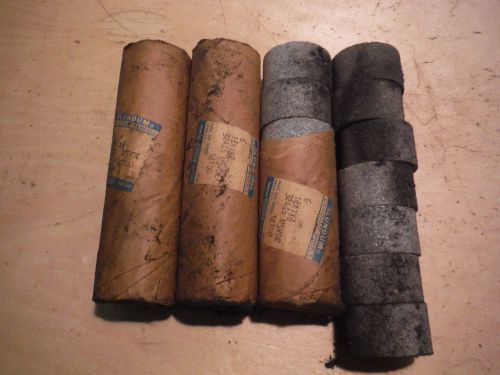 New old stock metal lathe tool post norton grinder grinding wheels id lot d for sale