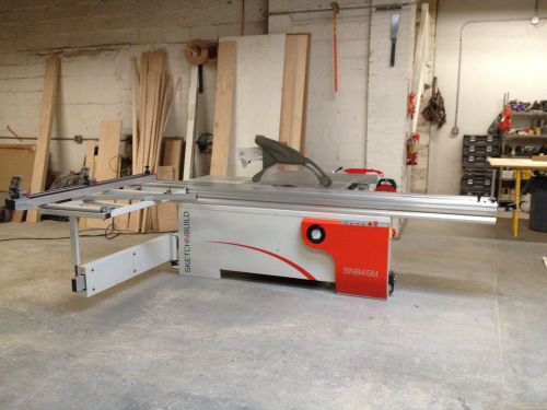 SKETCHNBUILD 12&#034; 10HP Sliding Table Panel Saw SNB45M, 3 PHASE, (USED)