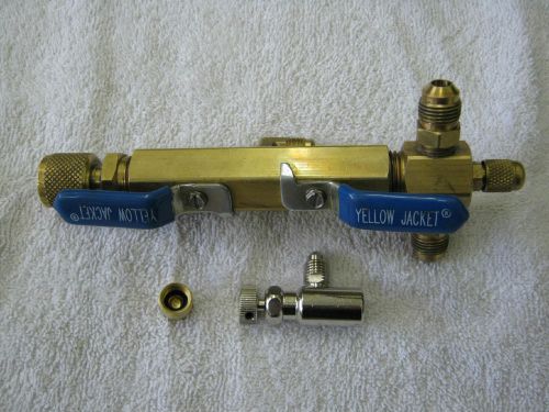 Yellow Jacket Valves, RX11Flush Valve, Header Manifold  Refrigerant Recovery