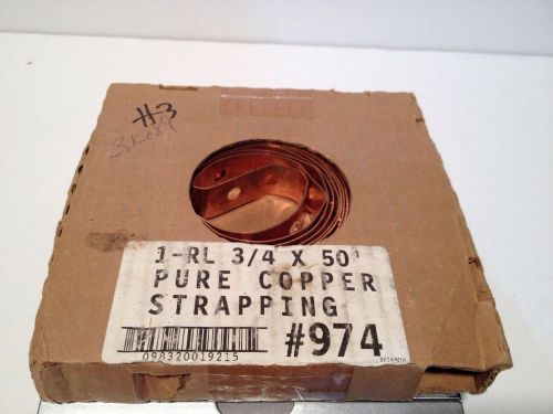 Copper Plumber Tape  3/4-Inch Width by 50 Feet Length. 3lb 13.4oz #3