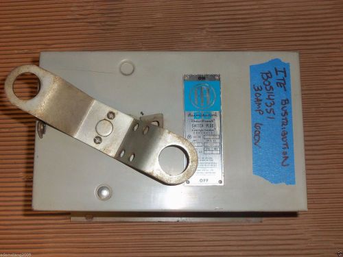 ITE SIEMENS BOS BOS14351 30 AMP 600V FUSIBLE BUS PLUG