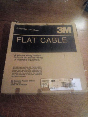300ft. 3M Nema color coded Flat Cable  28 guage;  3302/16sf