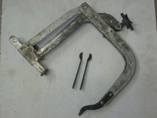 K-D TOOL MFG VALVE SPRING COMPRESSOR MODEL 382 w/ 2 Sets of  ARMS