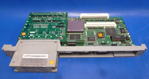 MITSUBISHI BN634A652G53 CPU BOARD W/ QX424 TOP BOARD &amp; TWO FCA520ALR MEMORY CASS