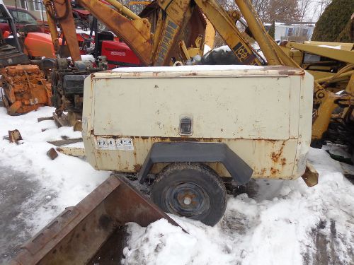 Ingersoll rand prestige air compressor tow behind deutz power for sale