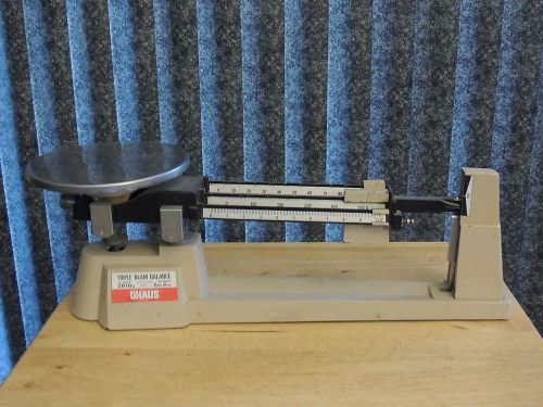 Ohaus Triple Beam Balance Scale 700 Series 2610g 800 Series 5 lb 2 oz IN CASE