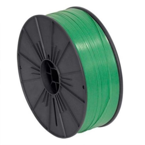 Plastic Twist Tie Spool  4000 Length x 5/32&#034; Width  Green