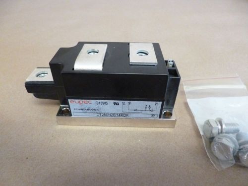 EUPEC POWER MODULE # DT250N20/14KOF , SCR DIODE 1400 V 250 AMP