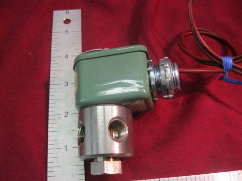 Asco Red Hat X862081V Helium 1/4&#034; 120V Solenoid Valve